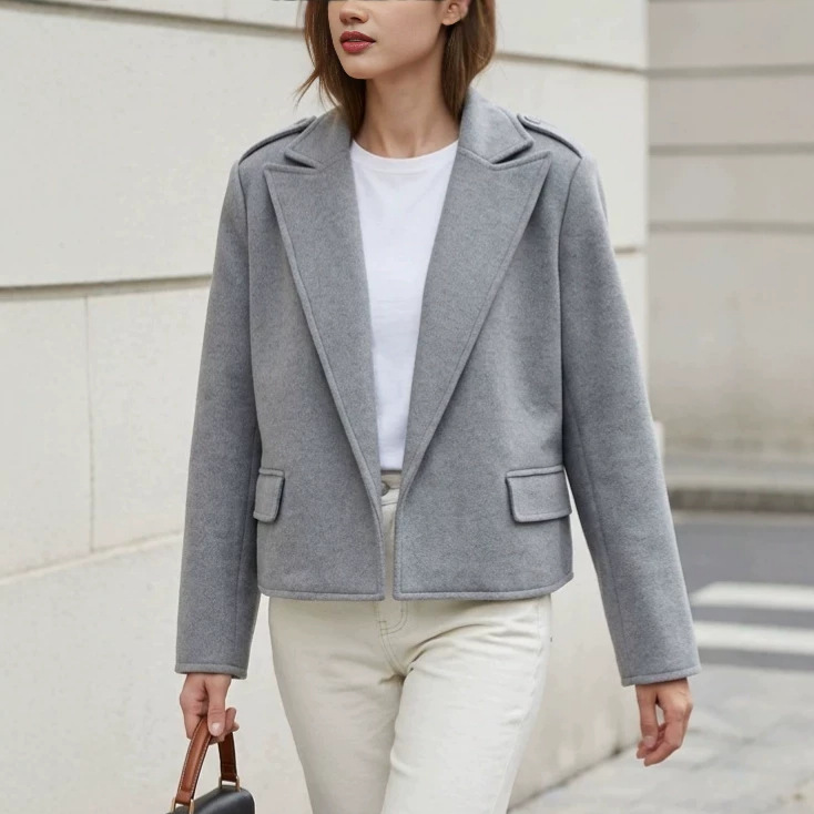 Winter Clothing Colors 2026 - Frühling Herbst 2026 Bomberjacke Damen Weich