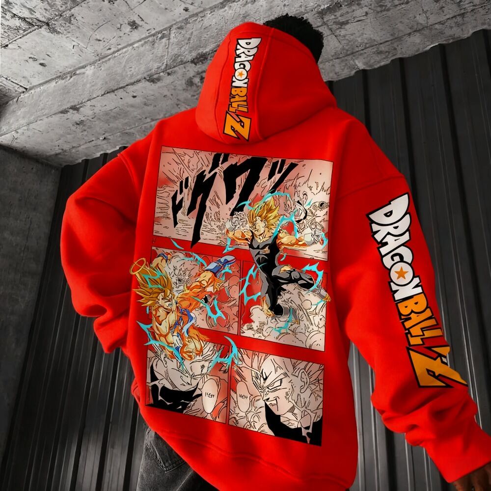 Winter Clothing Brands - Dragon Ball Comics Co Branded bedruckter