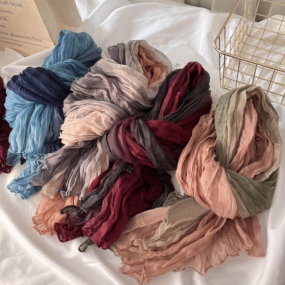 Schal aus Baumwolle und Leinen – Winter Clothing Women'S Bewertung und Preis