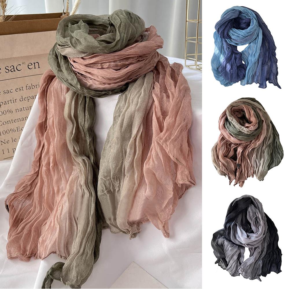 Schal aus Baumwolle und Leinen – Winter Clothing Women'S Bewertung und Preis