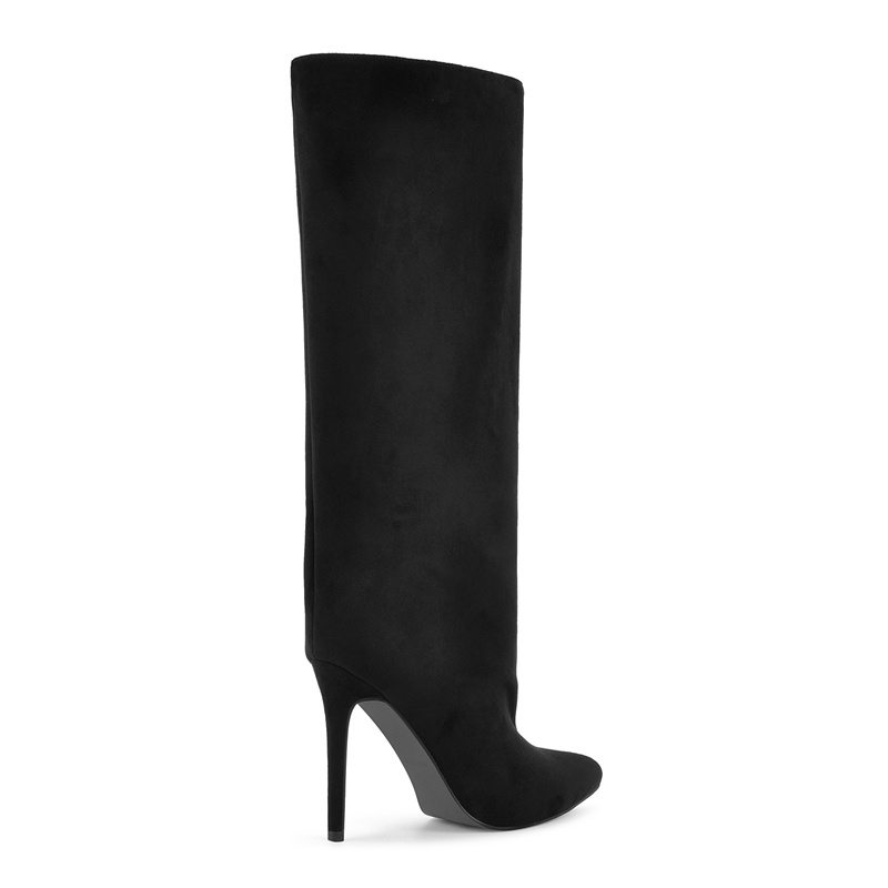Onlymaker Schwarze kniehohe St – Winter Clothing Women'S Bewertung und Preis