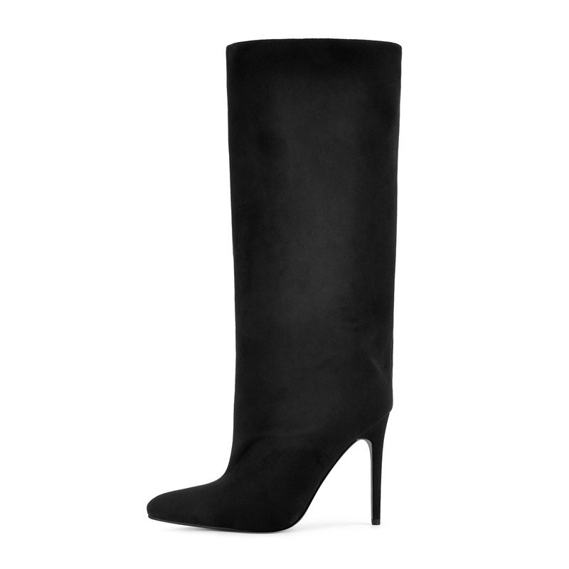 Onlymaker Schwarze kniehohe St – Winter Clothing Women'S Bewertung und Preis