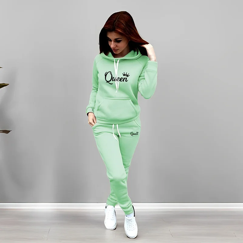 Damen-Trainingsanzug mit Queen – Winter Clothing Women'S Bewertung und Preis