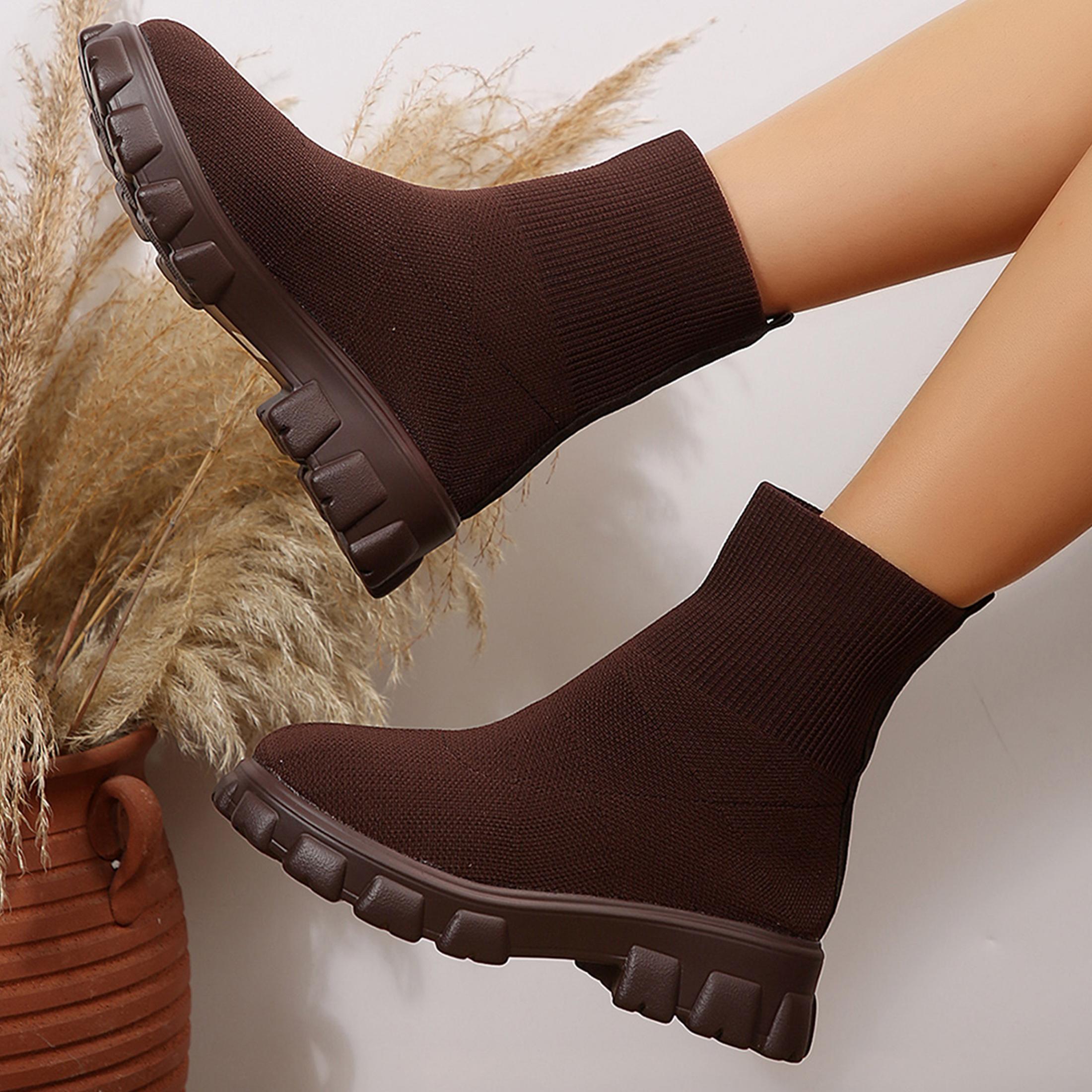 Knöchelstiefel für Damen, bequ – Winter Clothing Women'S Bewertung und Preis