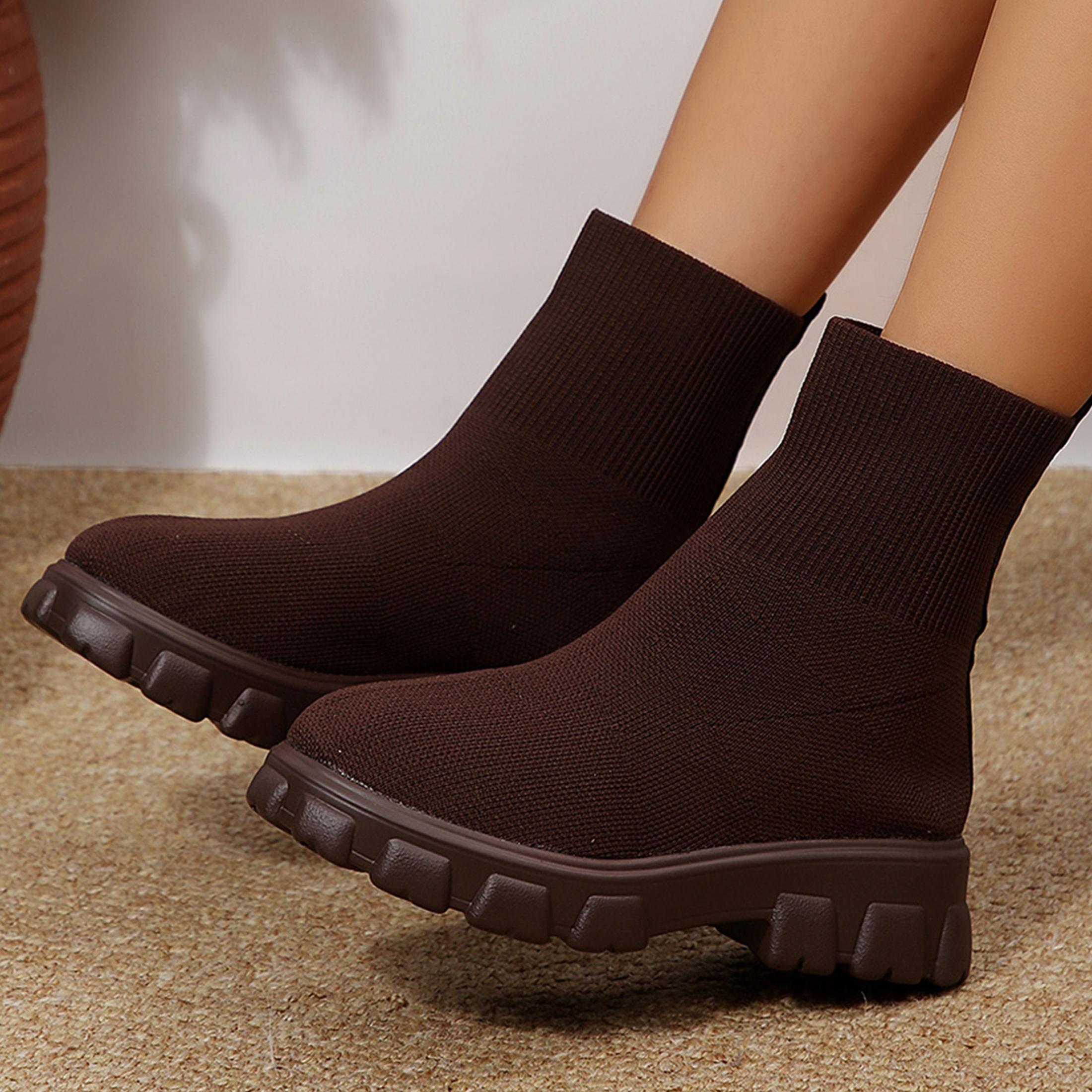 Knöchelstiefel für Damen, bequ – Winter Clothing Women'S Bewertung und Preis