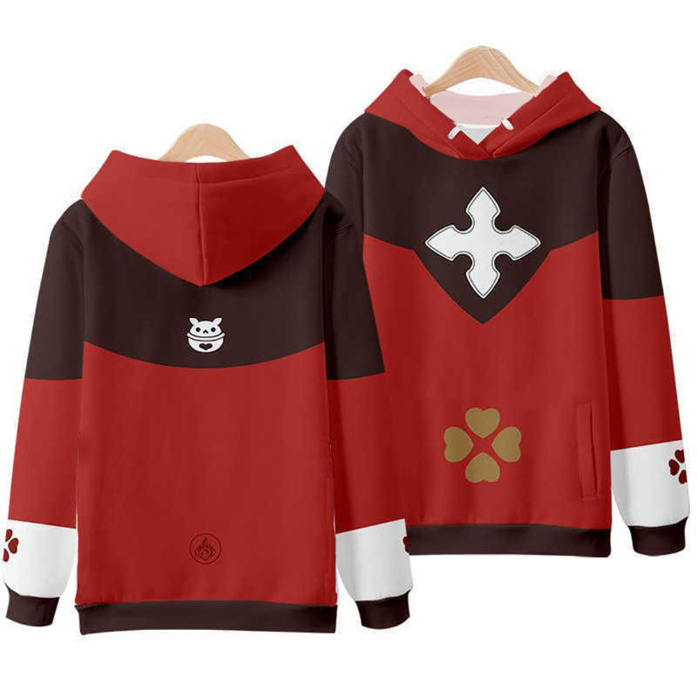 Klee Cosplay 3D-Druck Hoodie H – Winter Clothing Game Bewertung und Preis