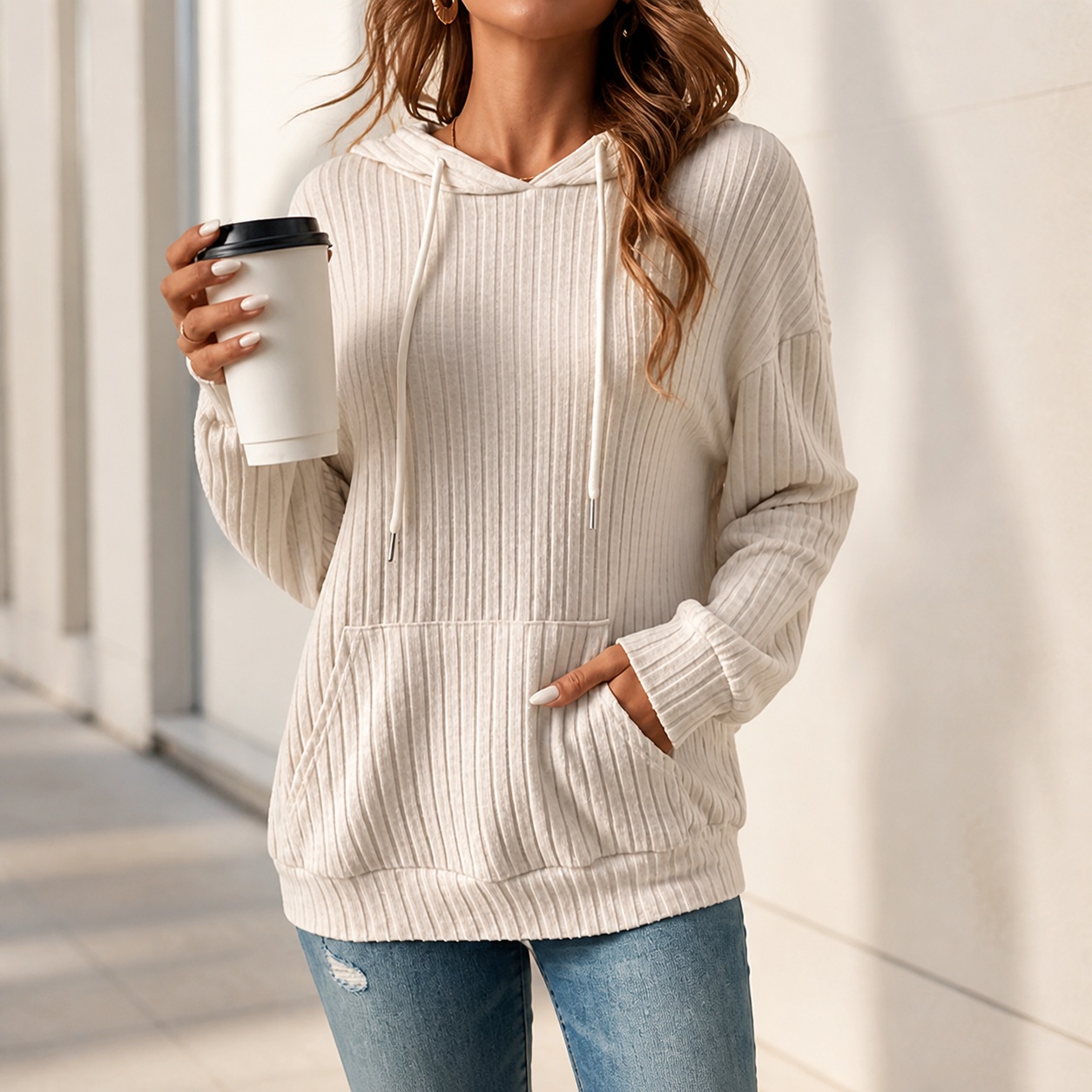 Damen-Pullover-Hoodie Winterkl – Winter Clothing Types Bewertung und Preis