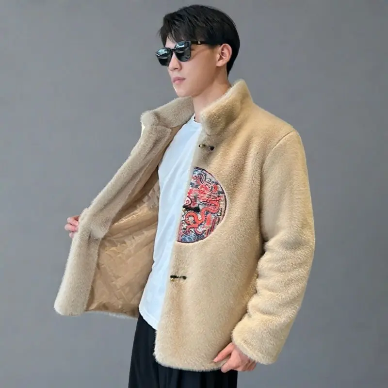 Winter Pelz Jacke Stickerei mä – Winter Clothing Brands Bewertung und Preis