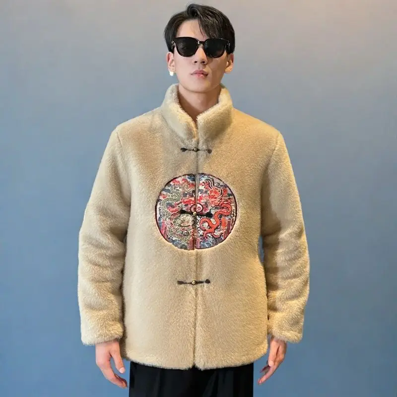 Winter Pelz Jacke Stickerei mä – Winter Clothing Brands Bewertung und Preis